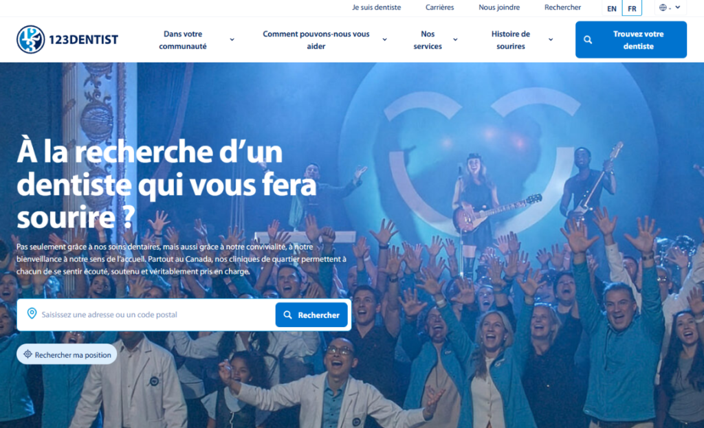 Soins dentaires : travailler chez 123Dentiste