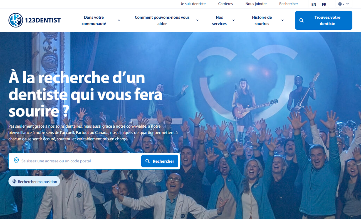 Soins dentaires : travailler chez 123Dentiste